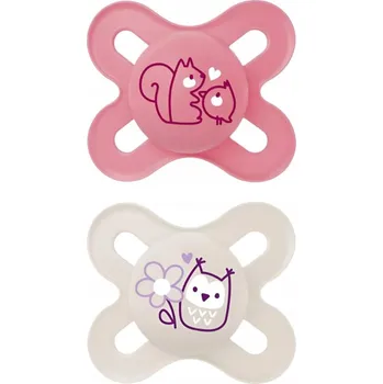 Dudlík Mam symetrický silikonový 0+