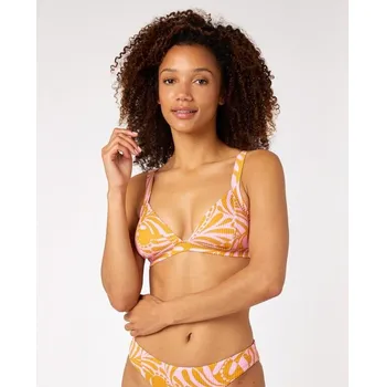 Dámské plavky RIP CURL horní díl - Afterglow Fixed Tri Top Pink (20)