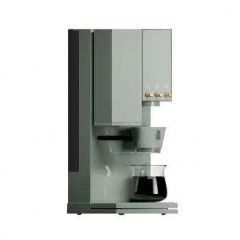 Příprava kávy xBloom Studio automatický překapávač - Sage Green/Gold