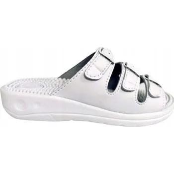 Dámské pantofle Preventivní pantofle KF-03 FAKIRKA bílé r37