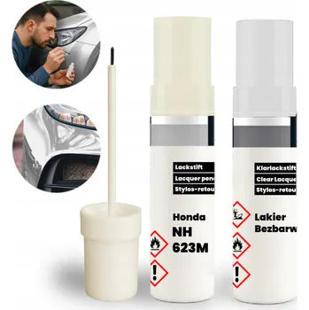 barva a nátěr na dřevo Opravná sada HONDA NH623M - Pro opravu drobných škrábanců a oděrek, STŘÍBRNÁ
