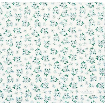 ubrus GREEN GATE Bavlněný ubrus Alaia White 150 × 150 cm