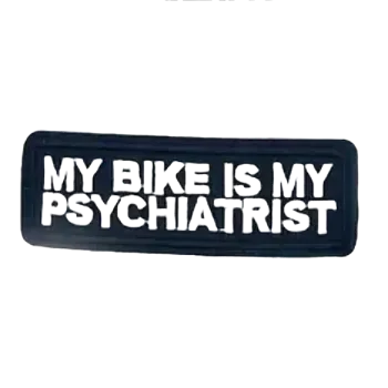 Nažehlovací nášivka - MY BIKE ... (9,0 x 2,5 cm)