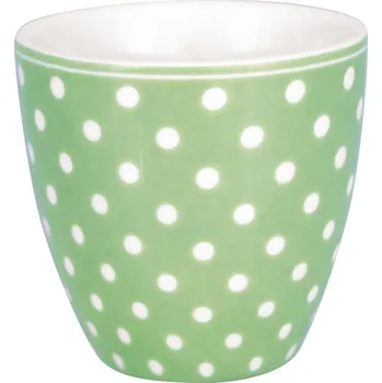 GREEN GATE Mini latte cup Dotty Pale Green 130 ml