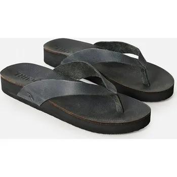 Dámské žabky RIP CURL žabky - Freedom Leather Bloom Open Toe Black (90)