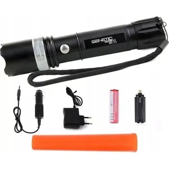 Svítilna SVÍTILNA S NÁSTAVCEM CREE LED Q5 XLM +5800mAh ČLÁNEK