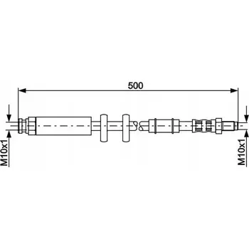 Brzdová hadice Bosch 1 987 481 067 Flexibilní brzdová hadice