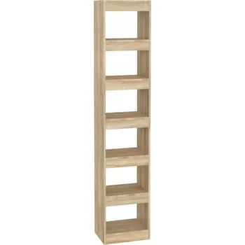 Knihovna Regál Knihovna Dub Sonoma 40x30x198 cm