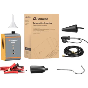 Polep vozidla Diagnostický kouřový detektor netěsností 12V Vestavěná pumpa Tester úniků kouře pro automobilové systémy