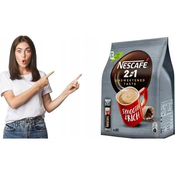 Káva Instantní káva NESCAFE v sáčcích 2 v 1 10x8g