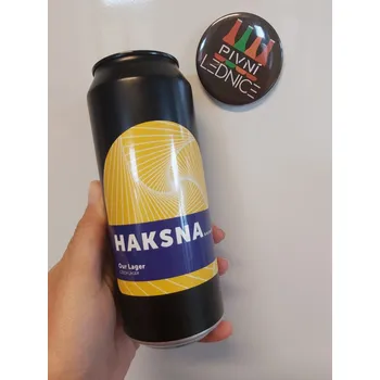 Pivo Haksna Our Lager 12°/4,5% 0,5l