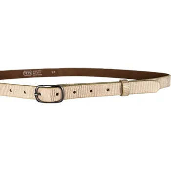 Opasek PENNY BELTS Kožený opasek 20-203-605 zlatý - 85 cm