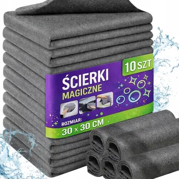 Utěrka 10x ČISTICÍ UTĚRKY Z MIKROVLÁKNA, OPAKOVANĚ POUŽITELNÉ, DO KUCHYNĚ