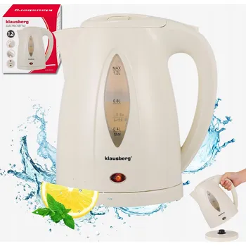 Rychlovarná konvice Rychlovarná konvice Klausberg KB9002 1100 W 1,2 l béžová
