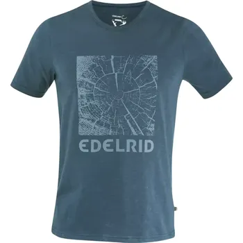 Pánské tričko Tričko EDELRID ME TIMBER T modrá XS