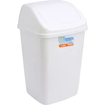 Odpadkový koš Odpadkový koš plastový Poly Time 20l bílý