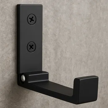 Věšák Interex design Výklopný věšák MAXIMO / Černý matný