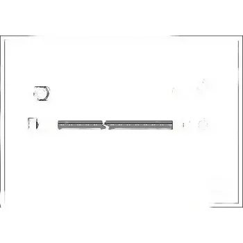 Brzdová hadice BRZDOVÁ HADICE FLEXIBILNÍ ZADNÍ 19033076 CORTECO