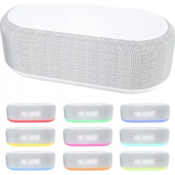 Hodiny Stolní hodiny Zree bílé 9,75 cm