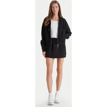 Pánská mikina Calvin Klein Jeans Mikina Monogram LV047F208G Černá Relaxed Fit XXS