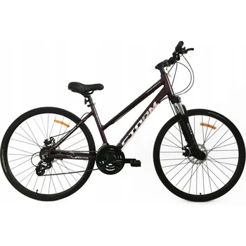 Krosové kolo Storm Cross Aero 2.0 Lady, rám 17 palců, kola 28", fialové