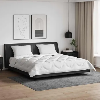 Přikrývka s polštářem 3 pcs Bílá Mikrovlákno Bílá 3377507