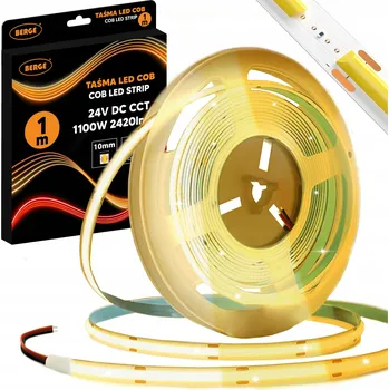 LED páska LED pásek COB BERGE neon 24 V 22 W/m 2420 lm/m 3000-6000 K IP20 1 m