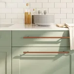 Nábytkové úchytky 10 ks bronzové 320 mm nerezová ocel Hnědá3203633