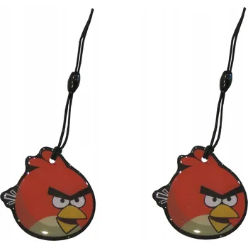 Přívěsek Na Klíče - Angry Birds 2 kusy TAG ID T5577 125kHz