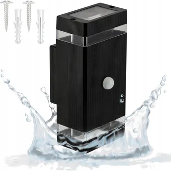 Venkovní osvětlení Venkovní nástěnné svítidlo Berge černé GU10 0 W