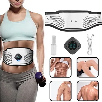 EMS Elektrický břišní pás Posilovací pás na břicho Fitness pás Modelovací pás