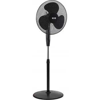 Domácí ventilátor PODLAHOVÝ VENTILÁTOR 45W VELKÝ STABILNÍ TICHÝ PROVOZ KLASICKÝ