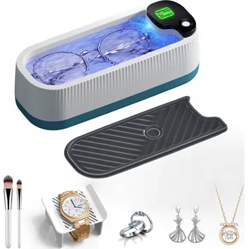 Ultrazvuková čistička ULTRAZVUKOVÁ ČISTIČKA NA ČIŠTĚNÍ ZUBNÍCH PROTÉZ, BRÝLÍ, ŠPERKŮ 300ML