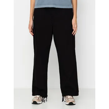 Dámské kalhoty Carhartt WIP Kingston (black/garment dyed) 28, černá