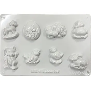 Forma na odlévání HobbyFun Plastová forma na odlévání - Velikonoce