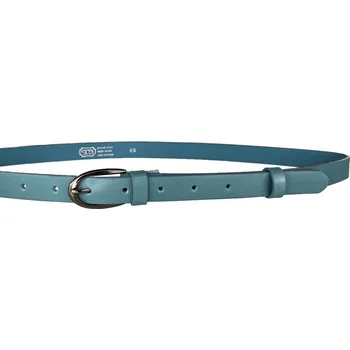 Opasek PENNY BELTS Kožený opasek 20-205-57 modrý - 105 cm