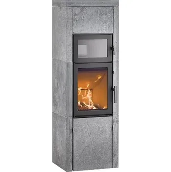 Krbová kamna HETA Scan-line 40B černý lak a mastek