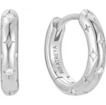 Atreya Stříbrné kruhové náušnice Stellar Mini Hoops - Prémiová