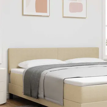 LED hlavová deska s čelo Šedozelená 180 cm Polyester Zelená3338036