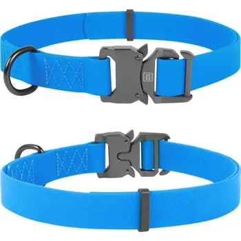 Obojek pro psa WAUDOG Voděodolný obojek Waterproof s QR pasem, spona fastex M