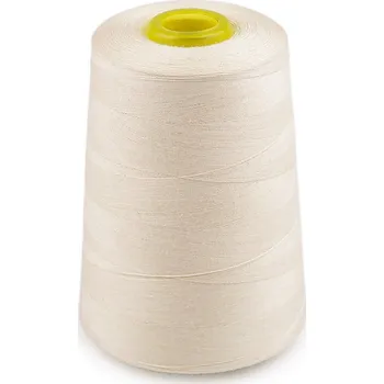 Nit Bavlněné nitě 40S/2 5000 yards, barva režná světlá