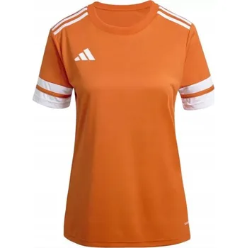 Dámské oblečení Dámské tričko adidas Squadra 25 Jersey oranžové JC8662 VELIKOST S