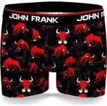 Pánské boxerky John Frank JFBD332 L Černá
