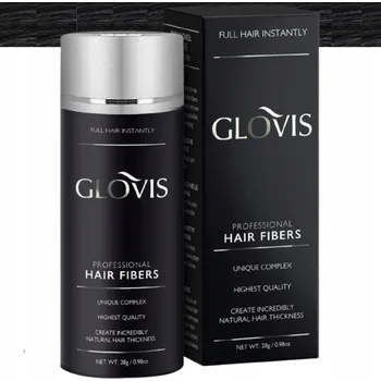Vlasová regenerace Přípravek pro zahuštění vlasů Glovis černý 28 ml bez parabenů