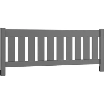 Dětská postel Odnímatelná vysoká zábrana z masivu na desku 19 mm - 88 cm (Bezbarvý ekologický lak)