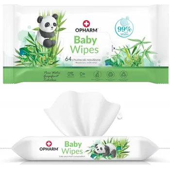Dětský vlhčený ubrousek Opharm dětské vlhčené ubrousky ubrousky 1 x 64 ks