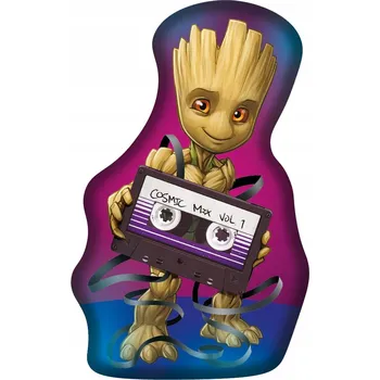 Polštář Marvel (Strážci Galaxie) - Plyšový polštář ve tvaru Groota (037263)