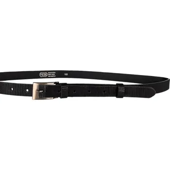 Opasek PENNY BELTS Kožený opasek 20-183-603 černý - 85 cm