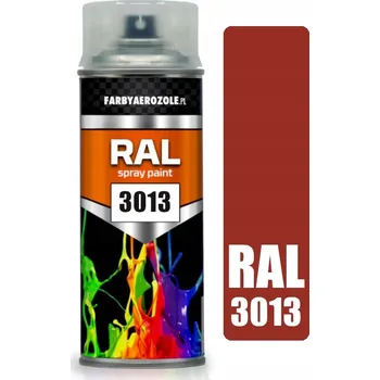 Barva ve spreji RAL 3013 Lesk ČERVENÝ RAJČATOVÝ Akrylový lak ve spreji 400 ml