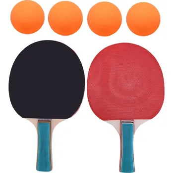 Raketový sport SADA NA STOLNÍ TENIS PING PONG 2 RAKETY 4 MÍČKY